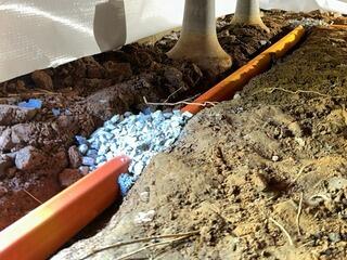 StarPipe Crawl Space Drainage System