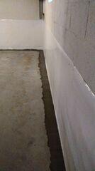 Waterproofed Basement