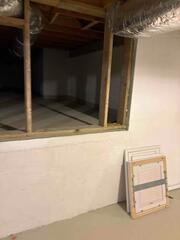 Crawl space areas