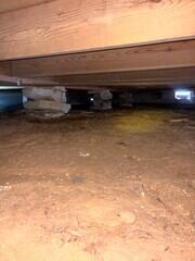 This Damp Crawl Space Needed To Be Dry