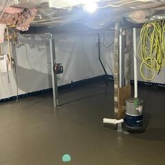 Soutien structurel et drainage intérieur