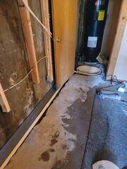 WaterGuard and SuperSump during installation