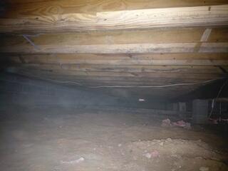Crawl Space Before