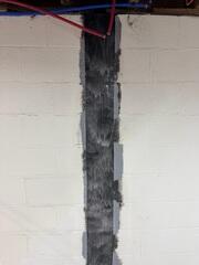 Bowing Walls Repaired in Elkton, Virginia