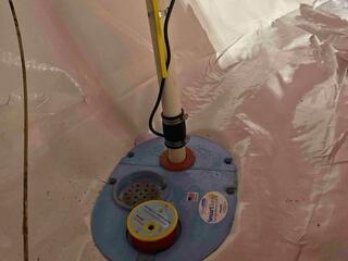 Crawl Space Sump Pump