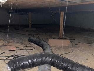 Dirt Floor Crawl Space