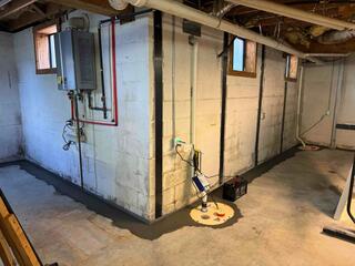 Sump Pump System Installed for Reliable Basement Protection in Lexington, NC