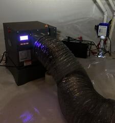 Dehumidifier and Sump Pump