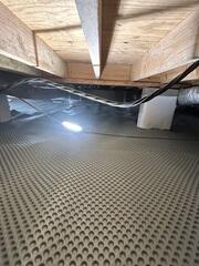 Drainage Matting Installed