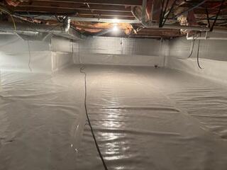 Insulated Crawl Space