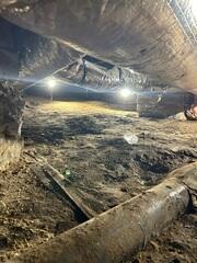 Crawl Space During Inspection