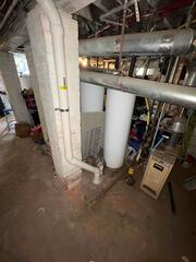 Basement wide view