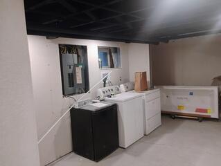 Wall panels going up.