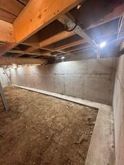 Auxiliary Wall Poured