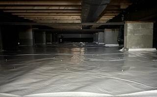 A Look Inside of The Encapsulated Crawl Space