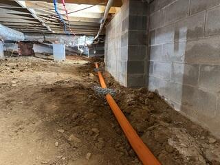 StarPipe Crawl Space Drainage System