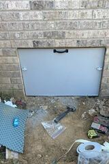 New Crawl Space Door