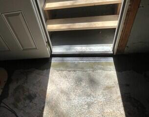 TrenchDrain Grated Basement Drain