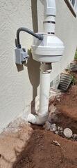 Radon pipe