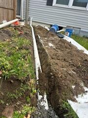 Discharge Line Installation