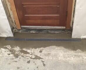 TrenchDrain Grated Basement Drain