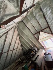 Attic roof deck