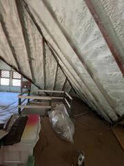 Attic roof deck