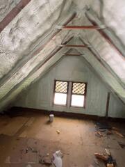Attic roof deck