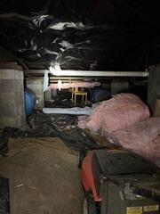 Messy Crawl Space
