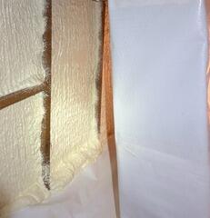 Spray Foam Insulation and CleanSpace Vapor Barrier