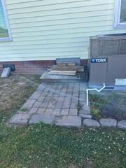 Existing Crawl Space Door