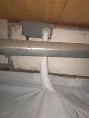 Vapor Pipe Penetration