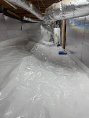 A Clean and Insulated Crawl Space