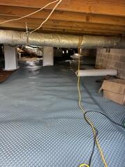 Drainage Matting Installed