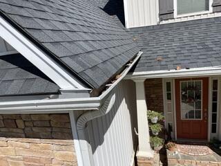 Unprotected open K-style gutters