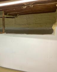 Waterproofed Crawl Space