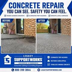 Concrete Doesn't Have to Stay Uneven.