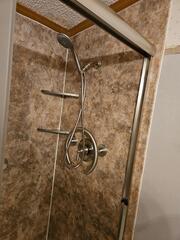 Tub to Walk-In Shower Conversion