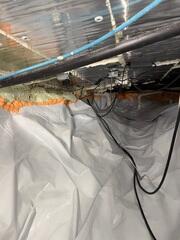 Replacing Failing Crawl Space Vaper Liner