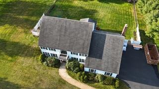 The original roof on the main home and garage dated back to 1994 and was beginning to show clear signs of aging and wear. With the roof nearing the end of its lifespan, the homeowner decided it was the right time to move forward with a full replacement before leaks and larger issues developed.