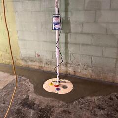 Reliable Sump Pump Installed