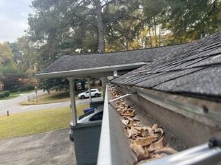 Clogged gutters