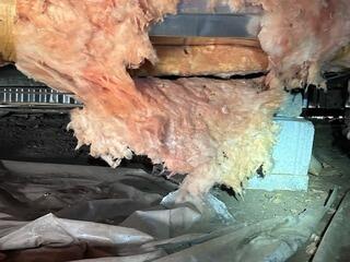 Crawl Space During Inspection