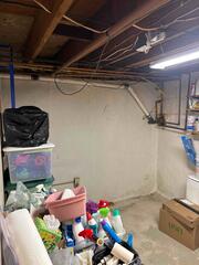 Basement Foundation Section Prior to System Installation