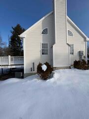 Exterior of Home Prior to Radon Vent Installation