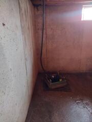 Before TripleSafe Sump Pump
