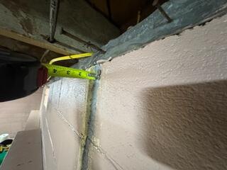 Bowing Wall and Foundation Settlement repaired by Fortress in Marion, Virginia