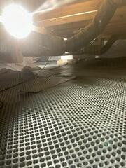 Drainage Matting Installed