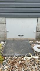 New Crawl Space Door