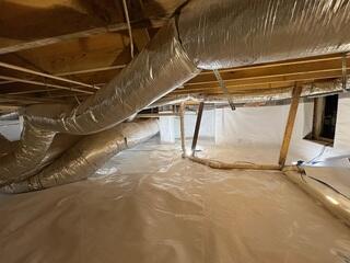 Crawl Space Sealed